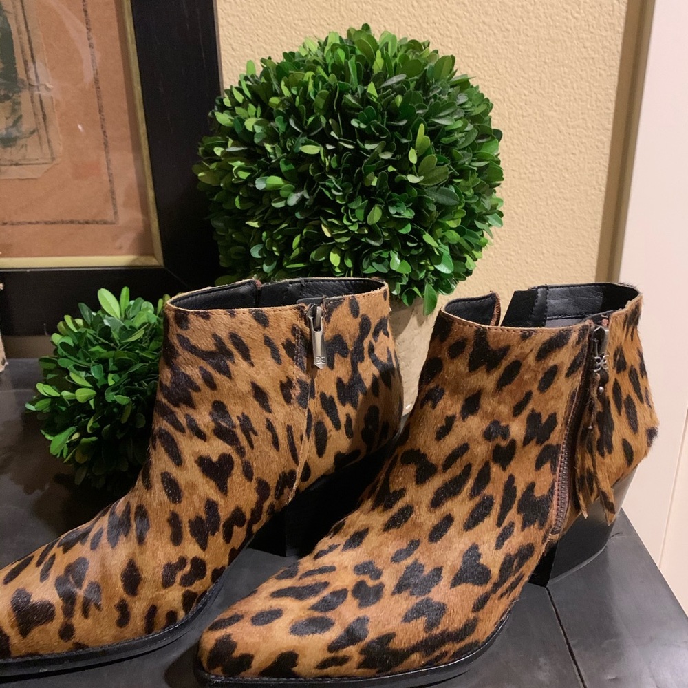 Brand new Sam Edelman calf hair booties!💕
